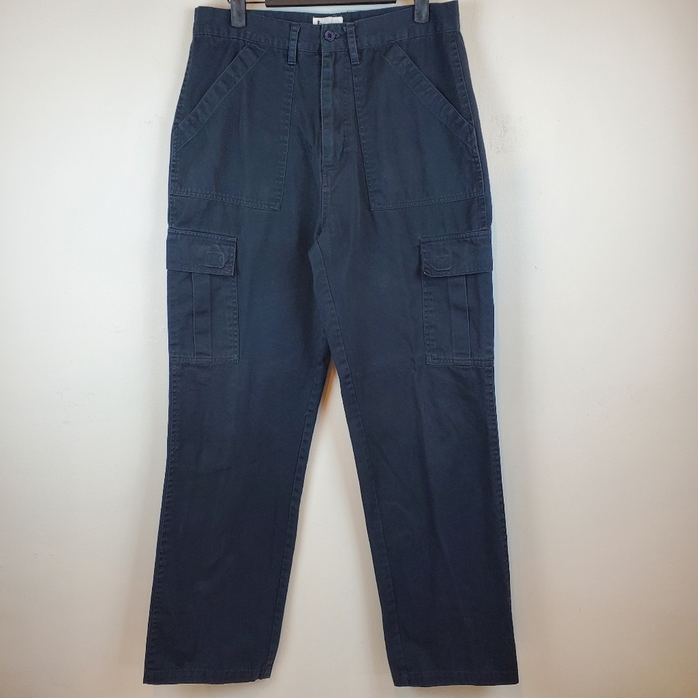 VTG Pointer Navy Twill Utility Cargo Pants 32x30 Mens Outdoor Hiking Tactical